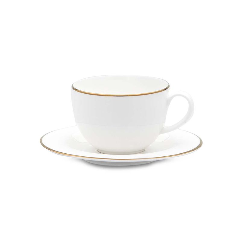 Xicaras-270-ml-com-Pires-para-Cha-Strauss-Gold
