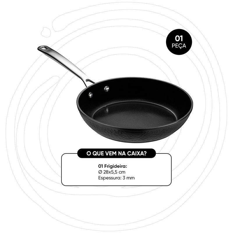 frigideira de indução pode ir no fogo Antiaderente para 28 Cm Oxford Gourmet Preta 17 Charger Flavors:Apple Icy Proper 510 Thread Battery